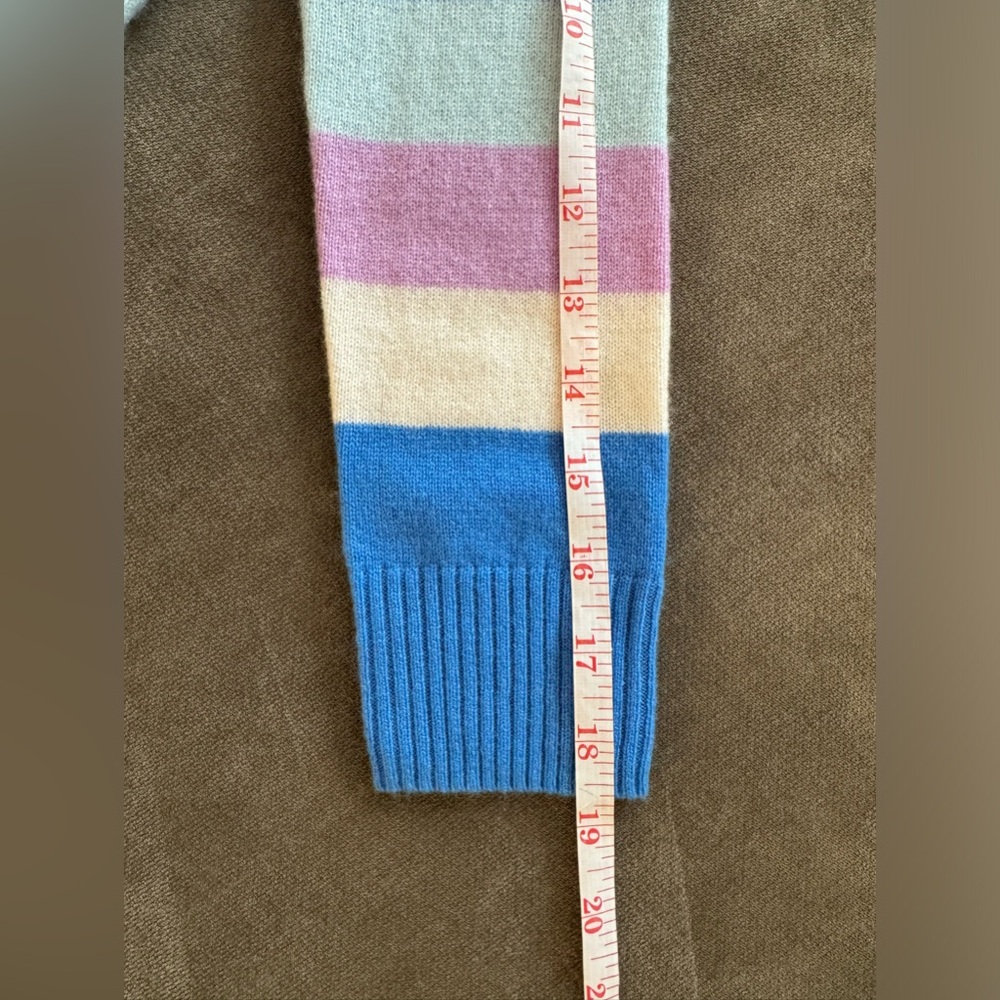 Crewcuts Kids' cashmere crewneck sweater in stripe 100% cashmere S (6/7) - Picture 5 of 5